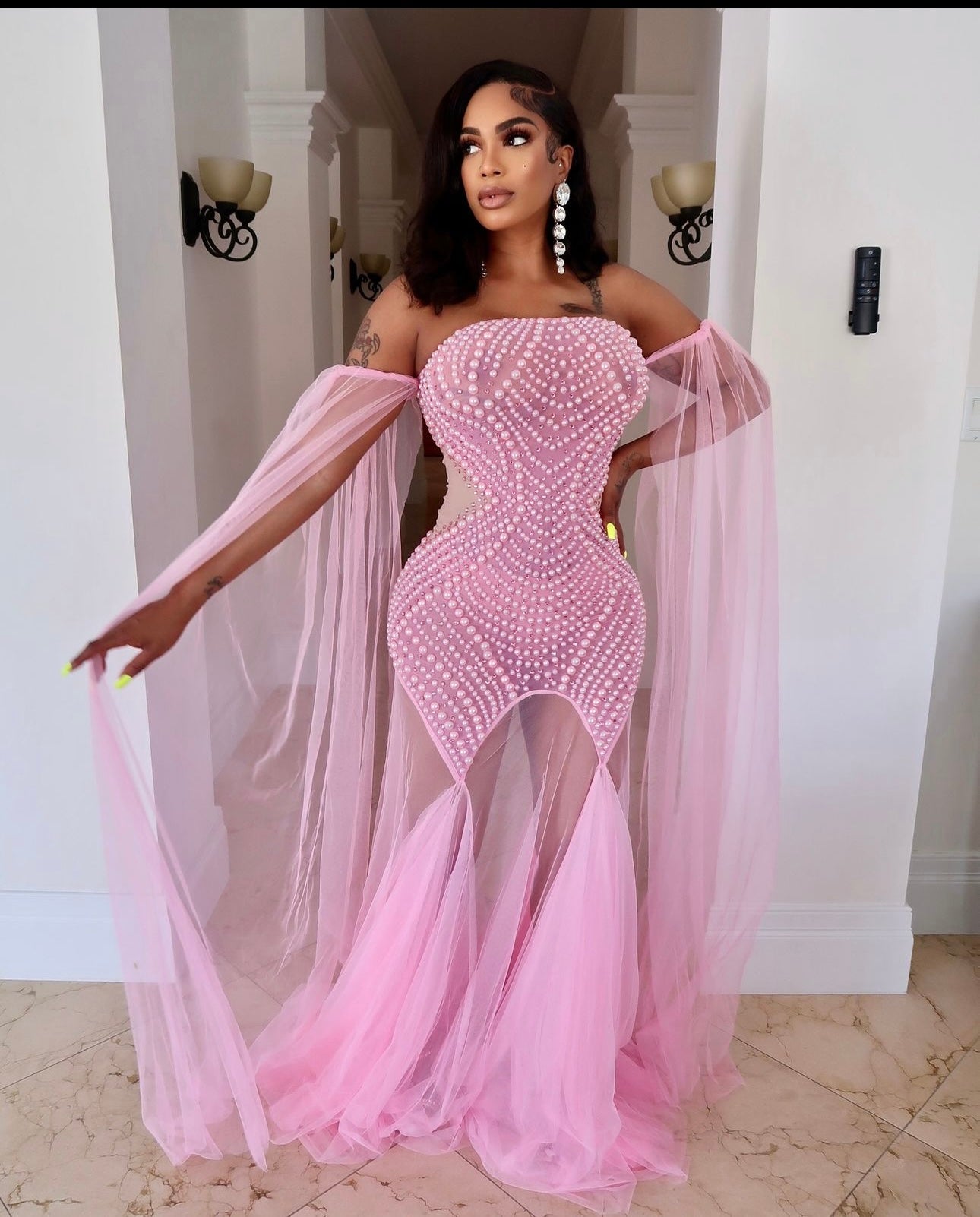 Ibiza Pearl Dress